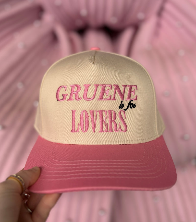 Gruene Is For Lovers Embroidered Hat