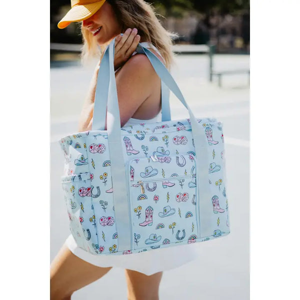 Western Girl Tote Bag