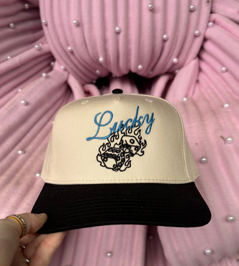 Lucky Embroidered Hat