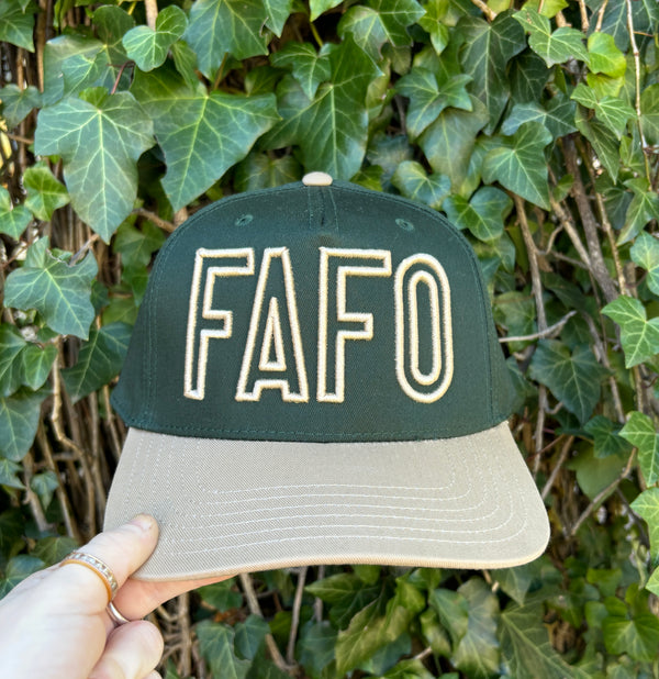 FAFO Embroidered Hat