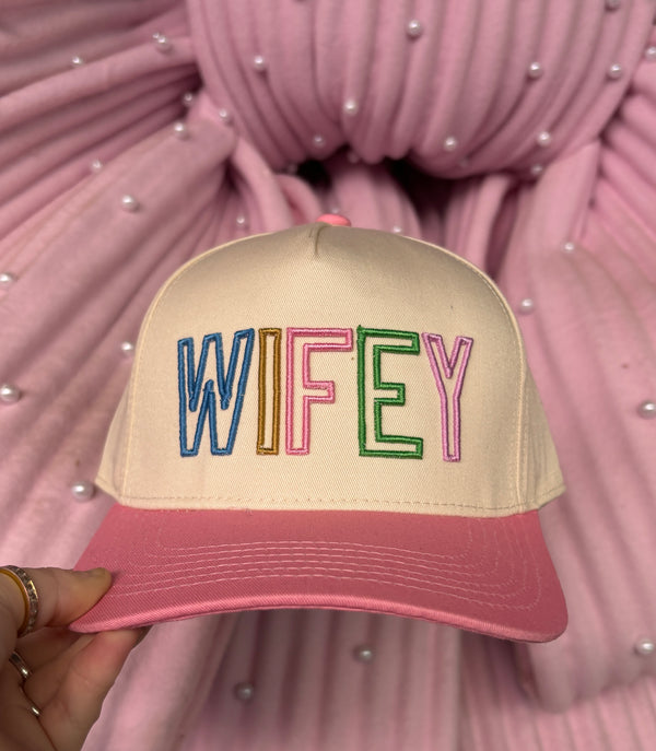 Wifey Embroidered Hat