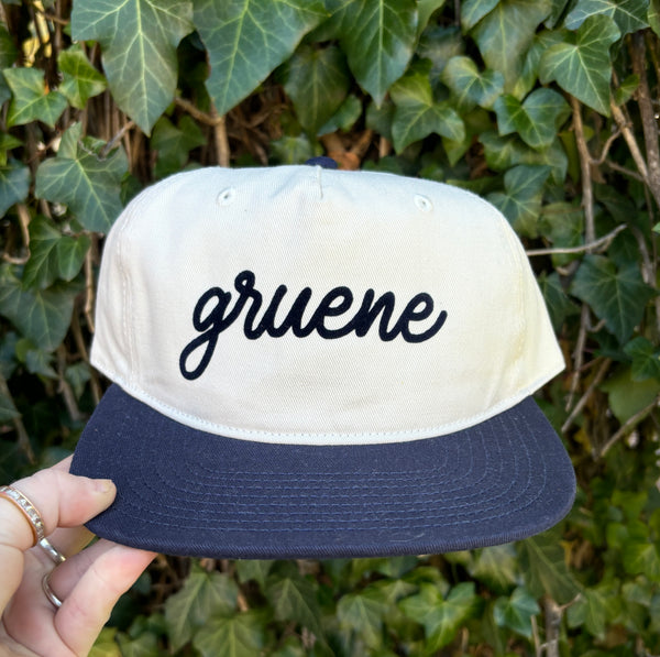 Gruene Flat Bill Embroidered Hat