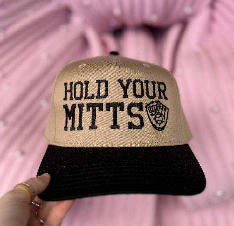 Hold Your Mitts Embroidered Hat