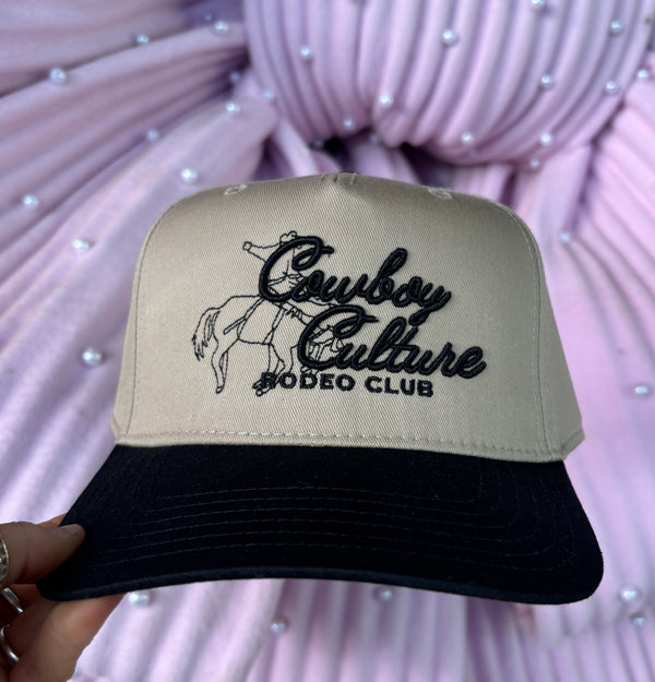 Cowboy Culture Embroiderd Hat