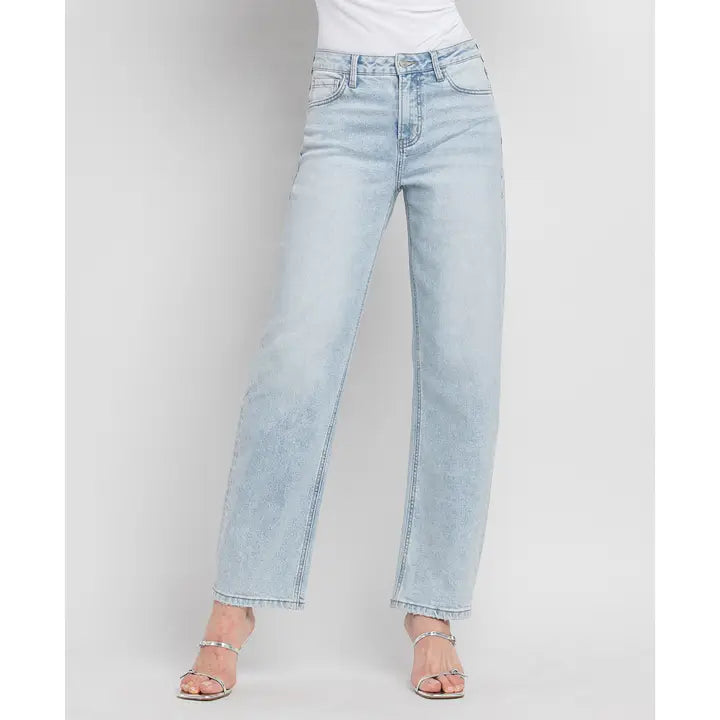 Super High Rise Barrel Leg Jeans