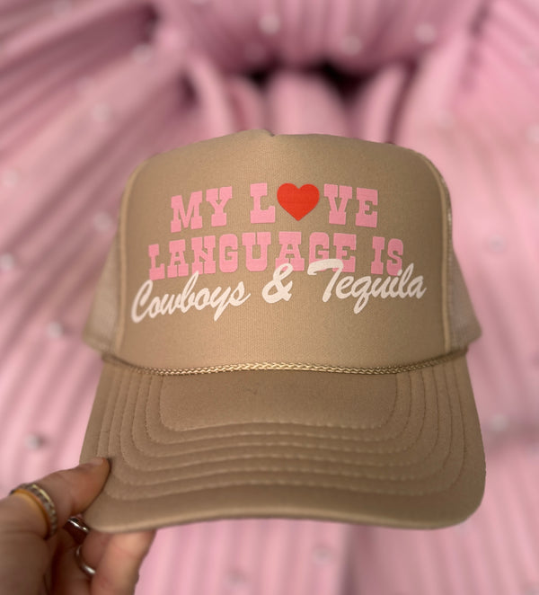 My Love Language Trucker Hat