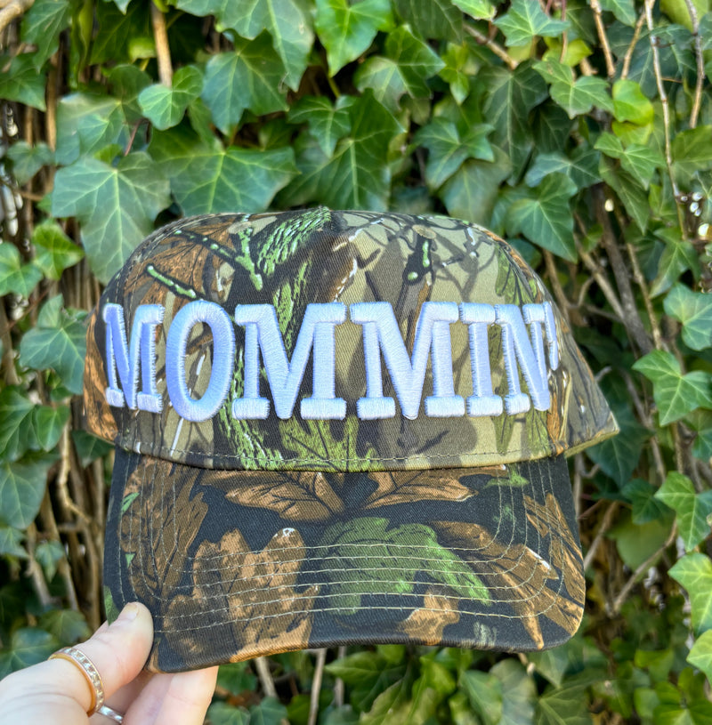 Mommin' Embroidered Trucker Hat