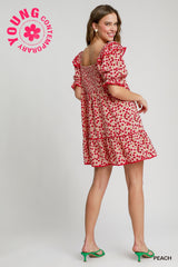 Cherry Blossom Mini Dress