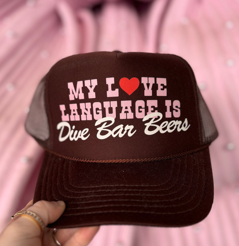 My Love Language Trucker Hat