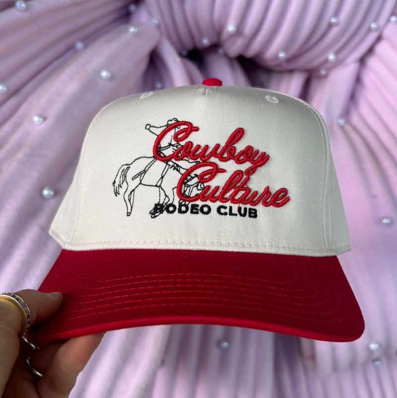 Cowboy Culture Embroiderd Hat