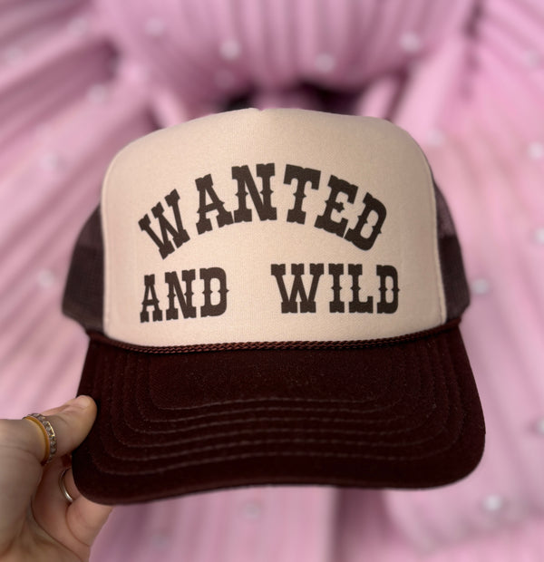 Wanted & Wild Trucker Hat