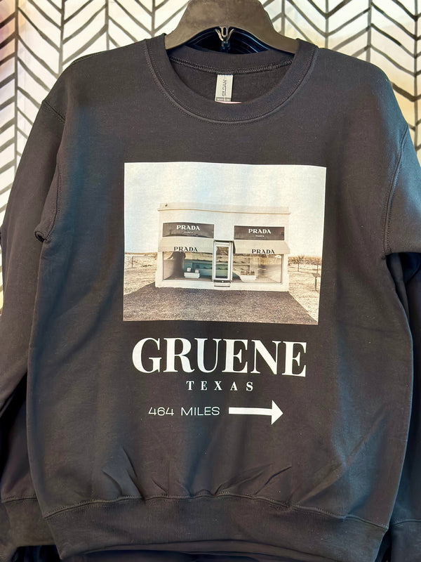 Gruene TX Prada Sweatshirt