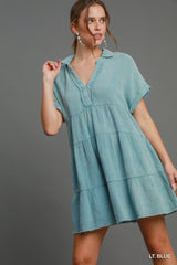 Spring Bliss Tiered Babydoll Dress