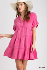 Spring Bliss Tiered Babydoll Dress