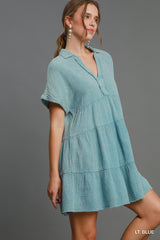 Spring Bliss Tiered Babydoll Dress