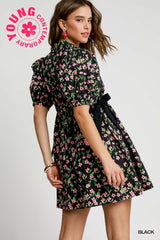 Pretty Petals Mini Dress