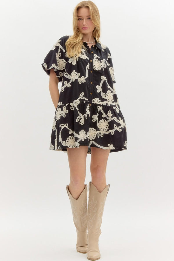 Floral Haze Mini Dress