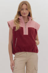 Snug Style Colorblock Vest