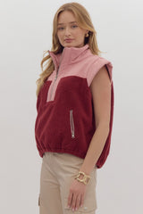 Snug Style Colorblock Vest