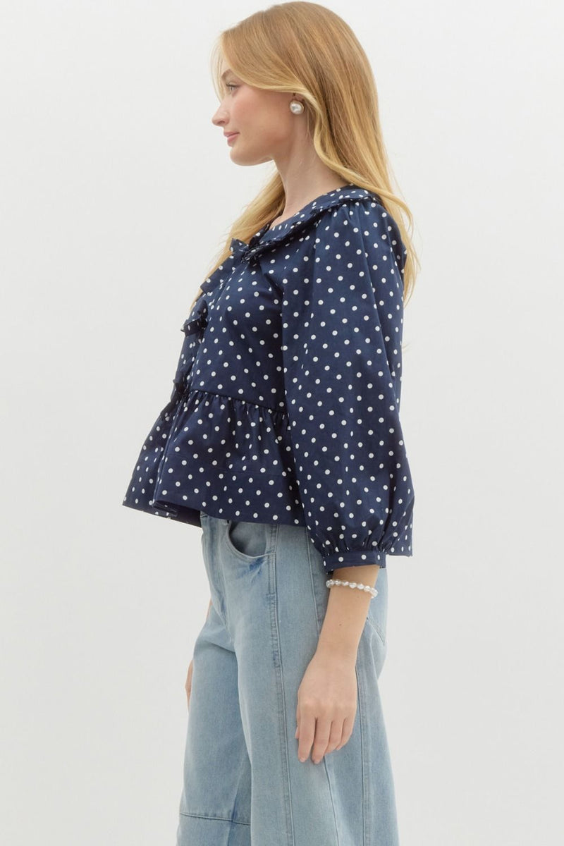 Love Me Polka Dot Top