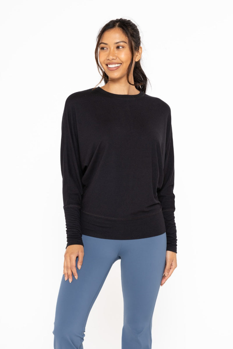 Soft As a Cloud Dolman Sleeve Top