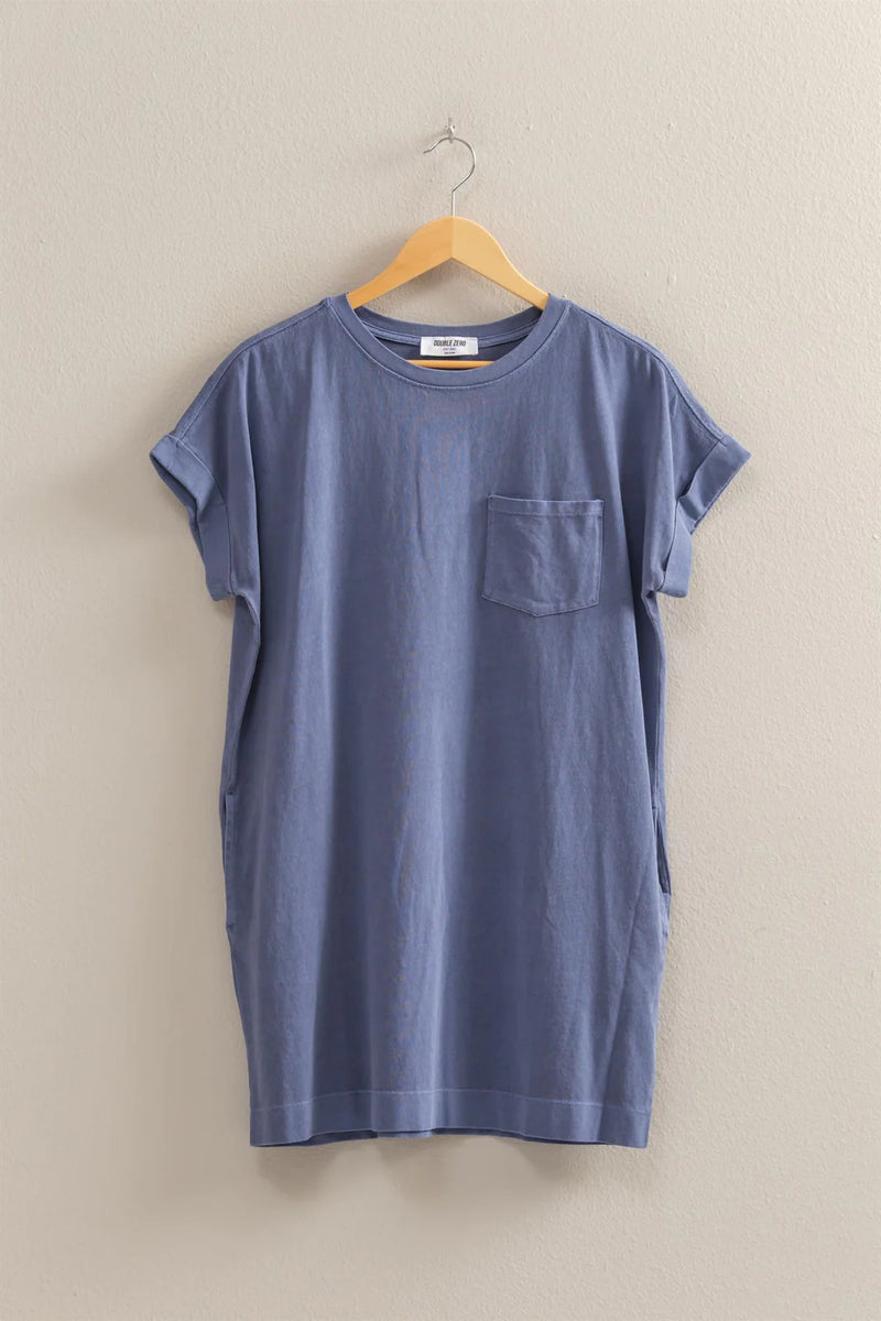 Unwind in Style Mini T-Shirt Dress