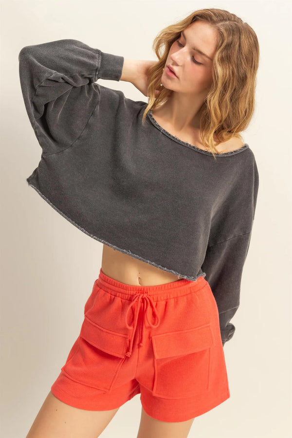 Casual Style Cropped Top